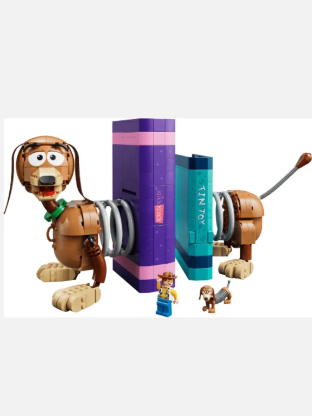 Sealed Lego Disney Pixar Toy Story Slinky Dog Bookends Set 43301